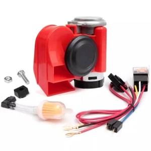 FARBIN Compact Air Horn with Compressor Snail Electric Horn 12V 150db Super Loud - Picture 1 of 2