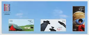 Norway Souvenir Sheet of 3 Stamps 2008 Nordia - Stavanger Scott #1550a MNH Norge - Picture 1 of 2