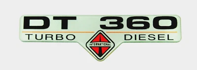 INTERNATIONAL DT 360 / 5.9 TD EMBLEM SUPER SIZED SATIN - Imagen 1 de 2