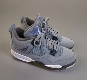 2014) 2019 Nike Air Jordan 4 IV Retro Low Cool Grey 308497-007 Men’s Size 8.5 - Picture 1 of 8