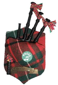 Gaita musical escocesa Cumming Clan nevera imán sonido Scotland the Brave - Imagen 1 de 2