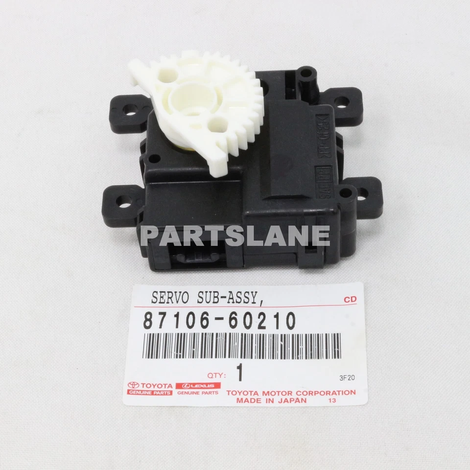 Amortiguador de aire servo mezcla de aire Lexus LX570 Toyota Land Cruiser OEM 87106-60210 Foto 1 de 2