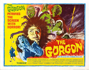 THE GORGON  ~ (1964) - Classic Horror- PD