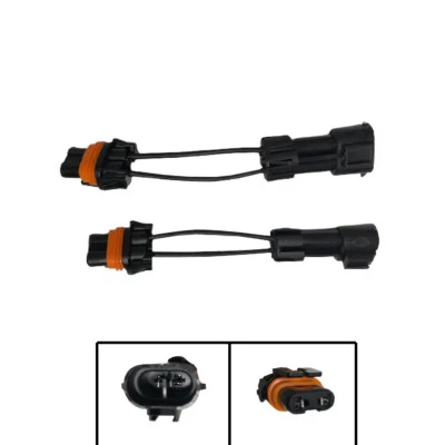 New Fog Light Converter Harness H11 to H10 Set For 2005-11 Ford Mustang V6 GT - Image 1 of 4