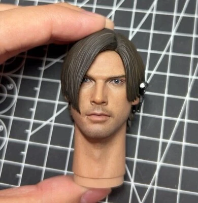 Hot Toys HT VGM22 1/6 Resident Evil Leon Kennedy 头部雕塑人偶配件 — 第 1/4 张图片