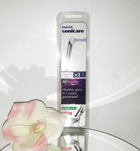 Philips Sonicare Airfloss Pro Ultra Replacement Flosser Nozzles Tips 2 HX8032/64 - Picture 1 of 1