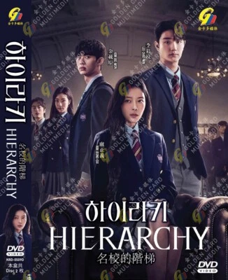 DVD KOREAN DRAMA HIERARCHY 名校的階梯 VOL.1-7 END REGION ALL + ENG SUBS - image 1 of 4