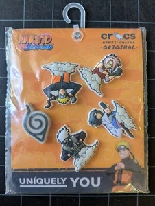 Crocs Uniquely You Jibbitz Charms NARUTO SHIPPUDEN Pack of 5 - New / Sealed - Picture 1 of 9