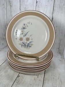 Set Of 5 Gallery Collection Salad Plates In The Spring Garden Pattern, Floral - Picture 1 of 3