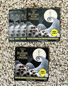 Grupo de 5 ~ Pegatinas de planificación Jack Skellington Pesadilla antes de Navidad Jun - Imagen 1 de 2