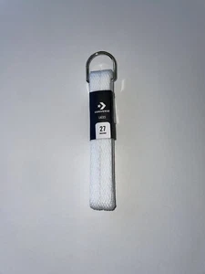 Converse 27" Flat Low Top Kids Shoe Laces White - Picture 1 of 2