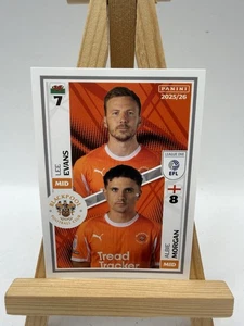 PANINI EFL 2025 - 26 PEGATINAS Evans/Morgan Blackpool Football Club #505 - Imagen 1 de 8