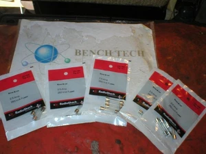 New 5 - Radioshack  270-1024  Pk Of 4  2.5 Amp 250 Volt Fuses Slow Blow - Picture 1 of 3