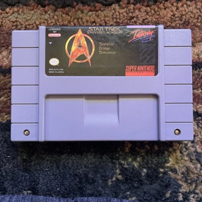 Star Trek Starfleet Academy SNES Super Nintendo - Image 1 of 2