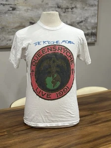 Camiseta Queensryche De Colección 1991 Large Building Empires Tour Banda de Metal EE. UU. Punto en S - Imagen 1 de 11