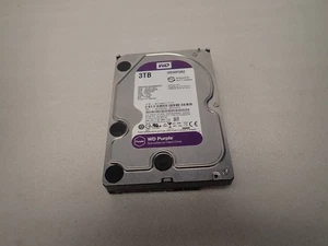 Western Digital 3TB WD30PURZ Purple Surveillance SATA 3.5" 6Gb/s Hard Drive - Afbeelding 1 van 1