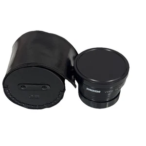 Vintage Zykkor Video Ultra Macro Wide Angle 0.6x lens 49mm & Case Made In Japan - Picture 1 of 13