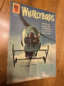 Dell Four Color Comics 1961 #1216 Whirlybirds - En muy buen estado/buen estado - Imagen 1 de 10
