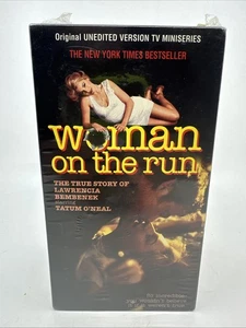 WOMAN ON THE RUN (1993, VHS) TRUE STORY OF LAWRENCIA BEMBENEK - TATUM ONEAL NEW - Imagen 1 de 6