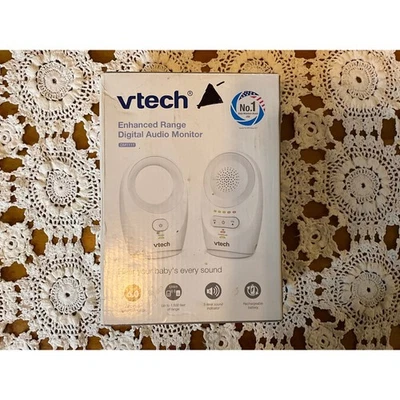 VTech DM1111 Enhanced Range Digital Audio Baby Monitor 带充电电池 — 第 1/4 张图片