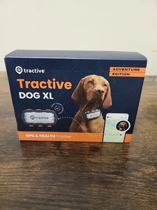 Rastreador GPS y monitoreo de salud para perros Tractive Xl (40 libras+) edición Adventure-Q6 - Imagen 1 de 3
