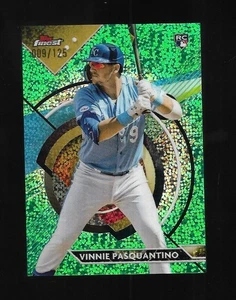 2023 Finest VINNY PASQUANTINO RC Green Speckle #D 009/125 - KANSAS CITY ROYALS - Bild 1 von 2