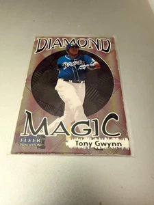 1999 Fleer Tradition Tony Gwynn Diamond Magic #5 DM - A - Bild 1 von 2