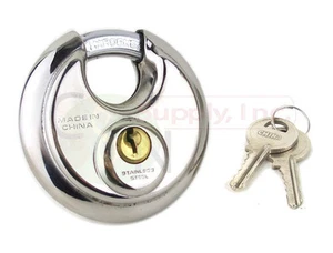 70mm 2-3/4" Steel Armor Disc Padlock for Trailer / Self Storage - KA Available - Picture 1 of 1