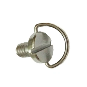 1/4 Zoll D-Ring Klappschrauben für Kamera Stativ Schnellspannplatte - Bild 1 von 3