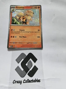 Pokemon Card Growlithe 030/198 Reverse Holo Scarlet And Violet Mint Card - Picture 1 of 2