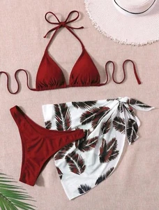 Sexy Boho Womens Bikini Set Swimwear Swimsuit Bathing Suit Beachwear Size Small - Picture 1 of 4