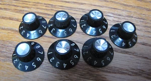60-70s Fender Silverface Amplifier Knobs.........SOLD INDIVIDUALLY - Picture 1 of 7