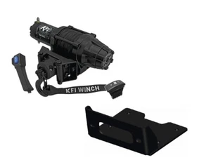 KFI Winch Kit 5000 lb For Can-Am Renegade 570 2016-2021 (Synthetic Rope) - Picture 1 of 9