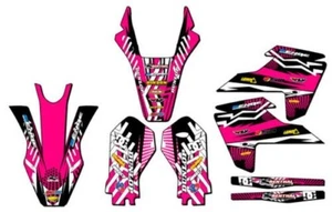 2020-2023 TC 50 MAYHEM Pink Senge Graphics Kit Compatible with Husqvarna - Picture 1 of 10
