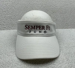 Nike Semper Fi Fund Visiera Uomo Gancio Loop OSFM Bianco Golf Militare Marines Esercito - Foto 1 di 9