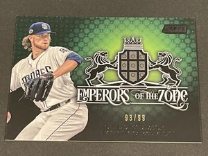 2020 Topps Stadium Club Chris Paddack Emperors of the Zone Black Foil 93/99 - Picture 1 of 3