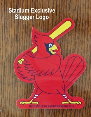 ST Louis Cardinals Slugger Lic MLB Die Cut Window Decal  Baseball Car Sticker  - Image 1 of 4