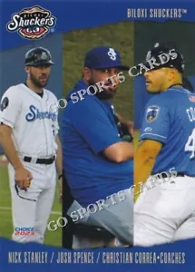 2023 Biloxi Shuckers Nick Stanley Josh Spence Christian Correa Brewers CO - Imagen 1 de 1