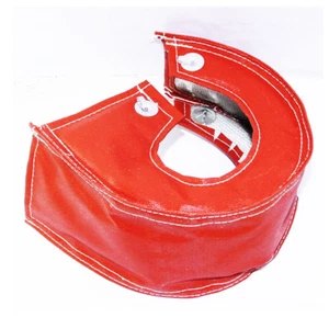 Turbo Turbine Heat Shield Blanket T4 GT35 GT37 GT40 GT45 GT47 GT55 RED - Picture 1 of 4