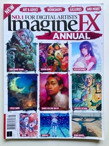 ART & ADVICE / WORKSHOPS / GALLERIES & MORE 2021 ANNUAL ImagineFX Magazine NEW - Picture 1 of 7