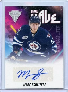2011-12 Panini Titanium New Wave Autographs #21 Mark Scheifele - Picture 1 of 2