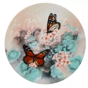 Mariposa monarca Lena Liu de colección en alas de gasa primera edición 1988 #17683D - Imagen 1 de 6