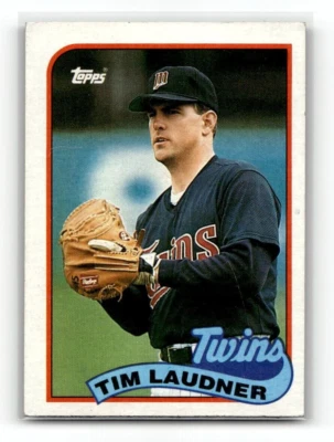 1989 Topps Baseball Card Tim Laudner Minnesota Twins #239 - Image 1 of 2
