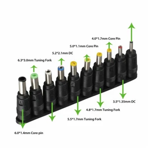 34 Tips Universal Charger Power Supply Adapter Plug Jack Kit For Laptop Notebook - Picture 1 of 8