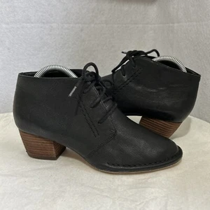 Clarks Somerset Black Leather Ankle Boots Small  Heel UK 5.5 D, Eu 39 - Picture 1 of 10