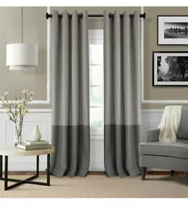 Elrene Braiden Grommet Top Window Curtain Panel-Single - Picture 1 of 3