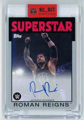 Roman Reins Auto - Silver Parallel #/50 Superstar 2016 Topps Heritage Foto 1 de 3