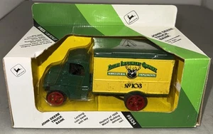 Ertl John Deere No 103 Die Cast Metal Truck Coin Bank Replica 1926 Mack Van 5534 - Picture 1 of 11