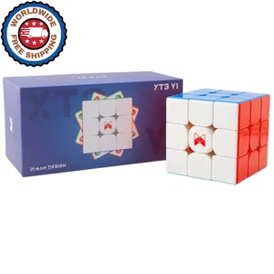QiYi X-Man XT3 V1 3X3 Magnetic SpeedCube - Pioneer UV - Picture 1 of 2