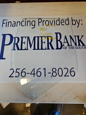 Dodge Plymouth Charger Satilite 1971-72 cuarto trasero derecho ventana cristal transparente Foto 1 de 3